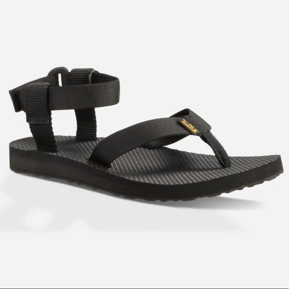 Black Teva Original Sandals